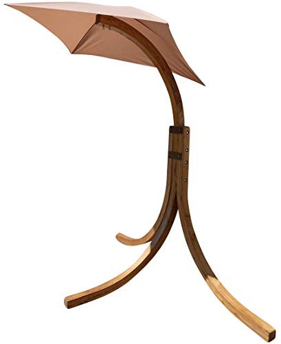 AS-S Hängesesselgestell aus Holz Lärche für Hängesessel (nur Gestell ohne Sessel), Modell:3 Beine