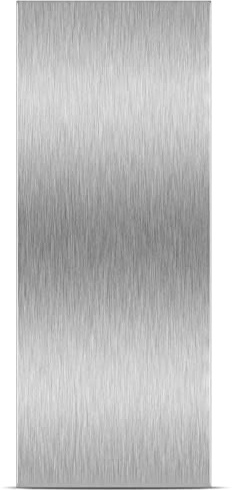 Patelai 10 Inch Stainless Steel Metal Cake Scraper Large Double Sided Patterned Stripe Edge Smoother Scraper Cake Decorating Comb Pastry Cutter for Home Kitchen Mousse Butter Cream Decor(1 Piece)