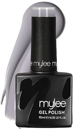 Mylee Gel Nail Polish 10ml [Mercury] UV/LED Soak-Off Nail Art Manicure Pedicure for Professional, Salon & Home Use [Autumn/Winter 2023] - Long Lasting & Easy to Apply