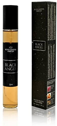 GECO Green ECOmmerce - Black Angel Eau de Toilette 33 ml – Profumo per Capelli Donna seducente e ambrato con sfumature floreali e orientali, ideale per serate intriganti e speciali