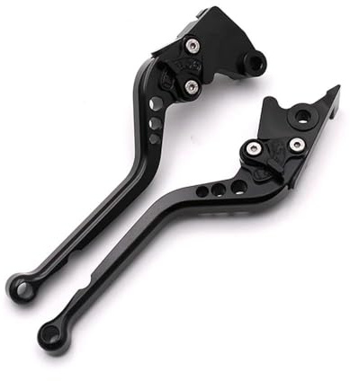 Compatibile Leve Freno Frizione Moto Regolabili Per Moto Guzzi V9 Bobber/Roamer 2016 CNC(Nero)