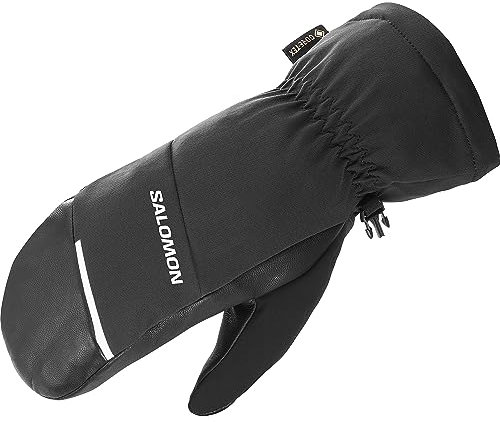 SALOMON Propeller Gore-Tex Handschuhe Unisex, Schutz bei jedem Wetter, Langanhaltende wärmend, Langlebigkeit und Bewegungsfreiheit, Deep Black, Deep Black, L