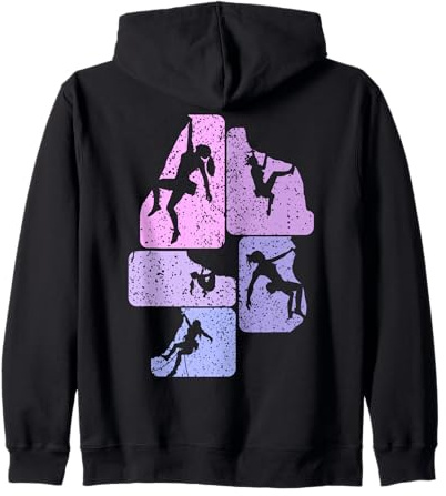 Escalade Grimpeur Escaladeur Femme Fille Sweat à Capuche