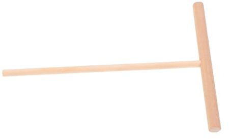 LOEFLIFA Wooden Crepe Spreader Tool Dough Distributor for Pancakes and Crepes Essential Kitchen Utensil for Spreading Safe and Wooden Kitchen Tool