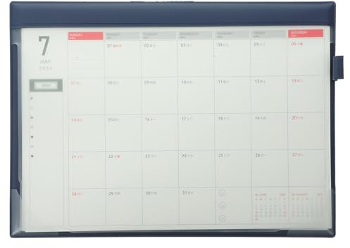 ELAYARD Calendario de Escritorio con Alfombrilla de Ratón y Planificador Mensual Diseño Simple PU y Papel Calendario Colgante para Oficina y Hogar Calendario Diario con Fechas y