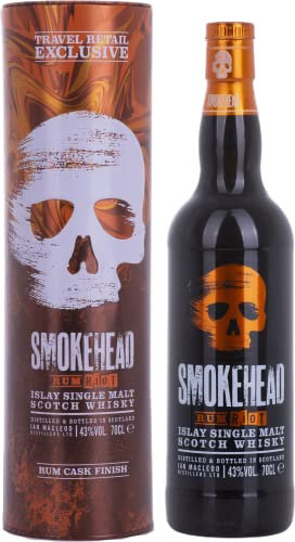 Smokehead RUM RIOT Islay Single Malt Scotch Whisky (1 x 0.7 l)