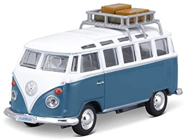 MAISTO - Van Combi Volkswagen - Véhicule Miniature à l'échelle 1:43 - Représentation Fidèle à l'Original - Jouet pour Enfant - à Collectionner à partir de 3 Ans