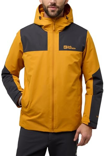 Jack Wolfskin Herren Jasper Ins Jkt M, Safflower, S EU