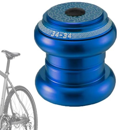 Fahrrad-Steuersatz-Abstandshalter,Fahrrad-Steuersatz,Steuersatz für Fahrräder aus Aluminiumlegierung | Gerade konische Rohrrahmen-Gabel-Expander-Steckermutter, Fahrrad-Reparaturteile