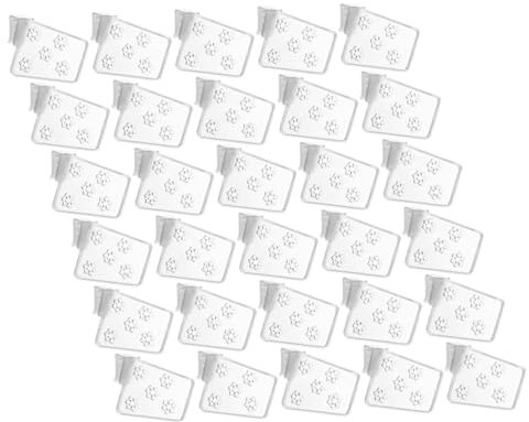 Operitacx 30pièces Séparateurs De Réfrigérateur Réglables Pour Porte Latérale Panneau De Séparation Pour Compartiment De Rangement Séparateur De Congélateur Domestique Remplaçable