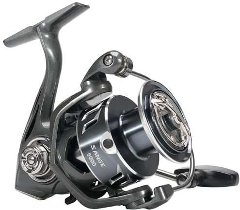 Seaknight SANGE spinnrulle sötvatten 4,9:1 5,2:1 7+1BB ultralätt karpfiskerulle 1 000 – 6 000 max drag 13,2 kg