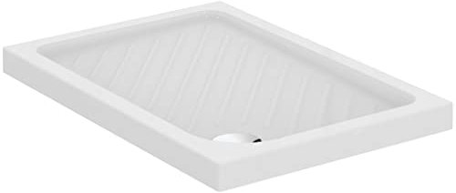 Ideal Standard - Eurovit, Piatto doccia rettangolare in ceramica 100x70cm, Bianco