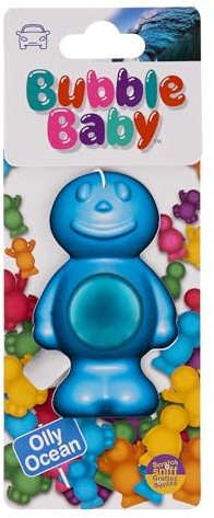 BUBBLEBABY Ocean Spa Fragrance Carded Liquid Membrane Car Air Freshener And Odour Eliminator (Pack of 1), Mint
