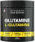 Bandini® L-Glutammina Pura in Polvere, Aminoacido utile per Esercizi Fisici ad Alta Intensità e per la Massa Muscolare, Glutammina 100% Vegan, Glutamine POWDER, Palestra e Sport, Confezione da 300g