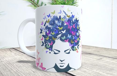 La Huella Mug I fell in love with me, my thoughts of being a woman. Ideal for every woman who is liberated and proud of herself.