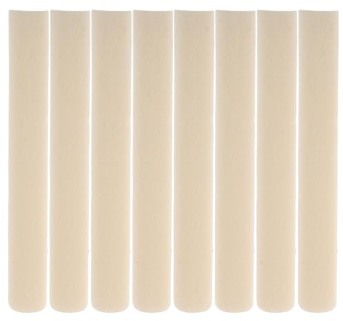 VILLCASE Separadores de Esponja para Joyero, 8 Piezas, Corte Ajustable | Bandejas y Cajones, Ajuste Versátil para Anillos y Pendientes, Color Beige, Protección Estable