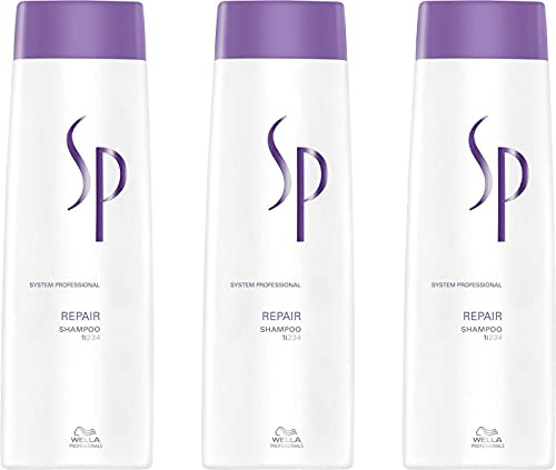 Wella SP Repair Shampoo 3x250 ml