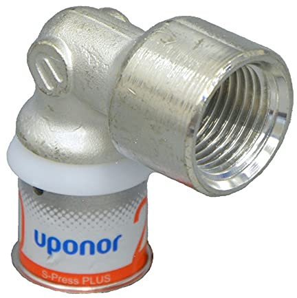 Uponor S-Press Plus MLC - Manguito angular (25 x 3/4, 90 grados)