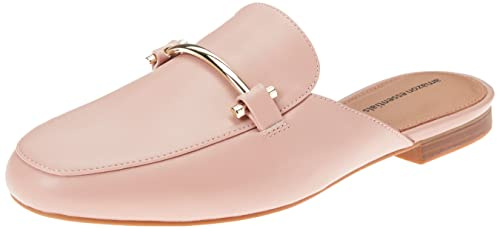 Amazon Essentials Women's Buckle Mule, Dusty Rose, 11 Wide