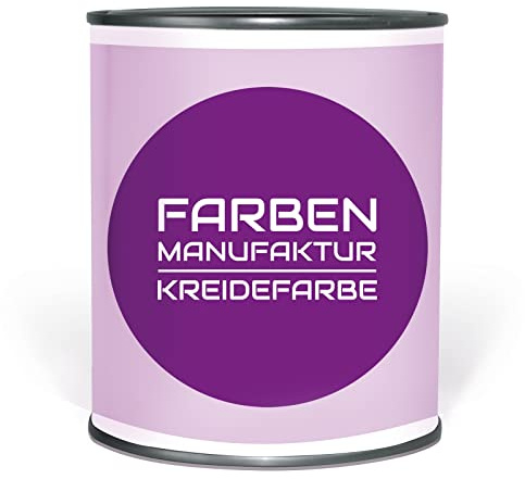 Farben Manufaktur Kreidefarbe Shabby Chic Holz Vintage Chalk Holzfarbe Möbelfarbe RAL 0,1L 0,75L, Farbe: ca. RAL 6021 Blassgrün, Größe: 0,75L