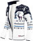 Nebulus Herren Norweger Strickjacke SVERRE, gefütterte Jacke, mit Reißverschluss, Offwhite-Navy - XL