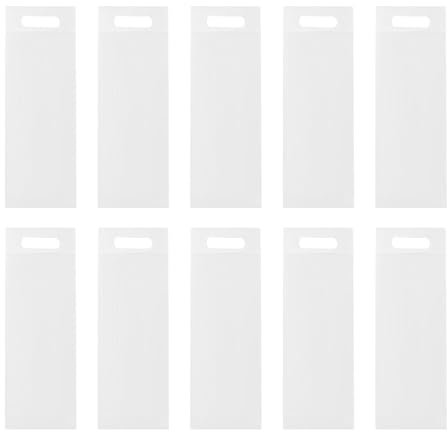 Sirseon Sac parapluie étanche, sac parapluie translucide,Manchon de parapluie pliant semi-transparent avec dragonne, 10 pièces | Sac de transport de parapluie Portable, pliable, épais, rangement pour