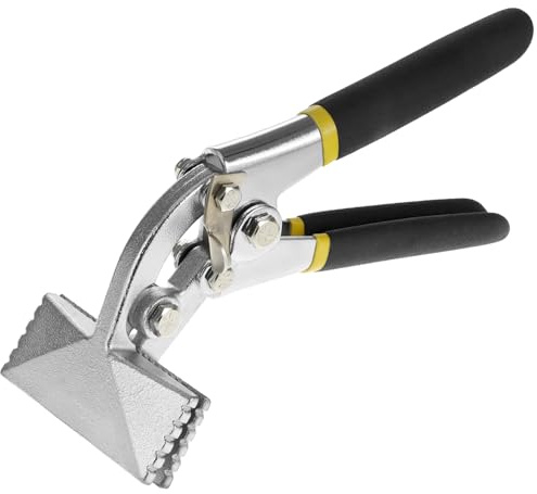 QWORK Herramienta de chapa metálica de 3 pulgadas, alicates versátiles para doblar metal