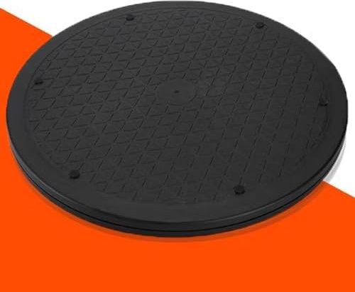 Plateau Tournant Universel de 20/25/30/40 cm, 360 Degré Plateau Pivotant,Tourne-Disque Rotatif TV Support Pivotant, pour Plantes Portables Moniteurs Plateforme Rotative(12 inch/30 cm)