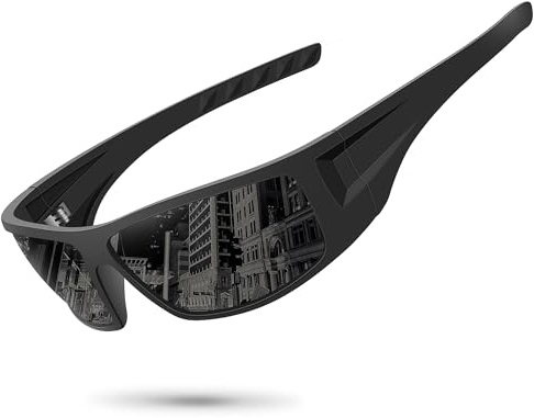 CATASTRBT Occhiali da Sole Polarizzati Sunglasses Polarized Sportivi Estate Occhiali-Sole Protezione UV400 per Uomo Donna per Guida Pesca Spiaggia Ciclismo Attività all'aperto (A)