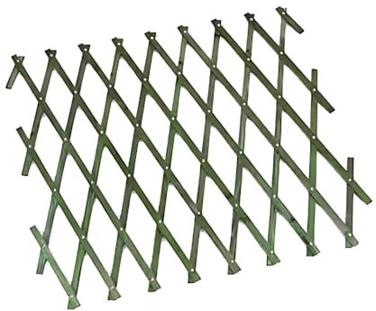 Support de plantes robuste en bois extensible Décoration de jardin et treillage mural pour plantes grimpantes, panneau de clôture 180 x