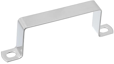 QUARKZMAN Rohrschellen, 100*50 mm U Geformt Verbinder KlammerKraftstoffleitung Schlauchschellen, Wasserleitung Luftschlauch Schlauchschelle Fastener