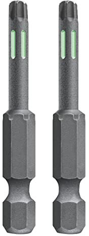 kwb 2 Bits 50 mm TORX 30 Torsion 122330 (TQ60 Stahl, Torsionszone, ISO 1173, Antrieb C6.3)