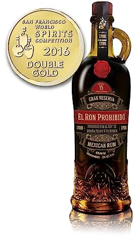 El Ron Prohibido Solera Gran Reserva 15 Años, 700 ml