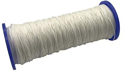 ps FASTFIX 100 Meter Schnur für Plissees 0,8 mm - weiß - Plisseeschnur - Spannschnur für Plissee