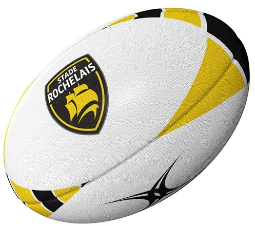 Stade Rochelais Ballon de Rugby Collection Officielle La Rochelle - Gilbert - Taille 5