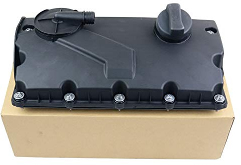 SCSN Tapa de valvula tapa de culata reemplazo para Be-et-le Go-lf A3 1.9 TDI A4 8EC, B7 2.0 TDI 038103469AD 038103469AL 038103469AJ Cubierta de la culata de la válvula