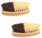 Shiwaki Spazzola per verdure per spazzole per alimenti Veggie lato duro e morbido e manico in legno resistente.Setola di palma/sisal Strumenti per la pulizia della frutta ineccepibili
