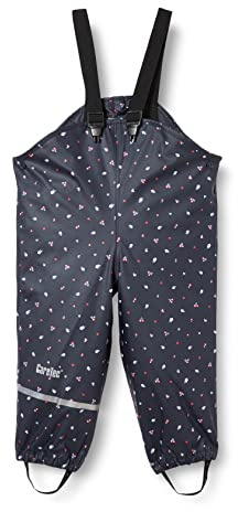 CareTec Rain Overall - PU w/o fleece, Pantaloni Impermeabili Bambine e ragazze, Baked Apple (443), 128