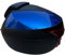 VECNUM Topcase Motorradkoffer Top Case Box 35 Liter, Top Case Universal, Helmkoffer Für Roller, Motorrad, Mofa Quad,Blau