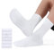 YouShow 6 Paar Weiß Tennissocken Herren Damen Classic Sportsocken Cushioned Crew Socken 43-46