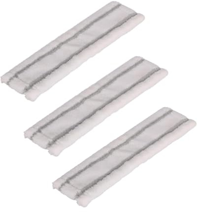 FUGLUS 3 pezzi Pastiglie per Pulizia per Vetri in Microfibra, Microfibra per pulizia delle finestre, per Pulizia Karcher WV1 WV50 WV75
