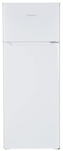 Corberó - Frigorífico 2 Puertas Estático | CF2PH14321W | 206L | Luz Interior | Balcones Ajustables | Estantes de Cristal | Blanco