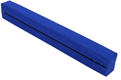 Cocoarm Zusammenklappbarer Gymnastik-Schwebebalken, 2,1 M, Weich und Langlebig, Faltbar für Anfänger mit Edelstahlfüßen