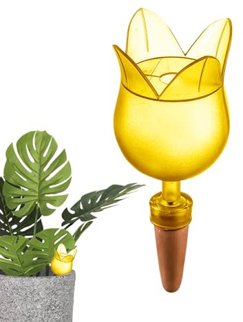 Liakyunf Insertion De Jardinage Autonome,Système d'Irrigation Goutte à Goutte pour Vacances - Tuteurs Arrosage Autonome pour en Pot Jardinières Pots Céramique