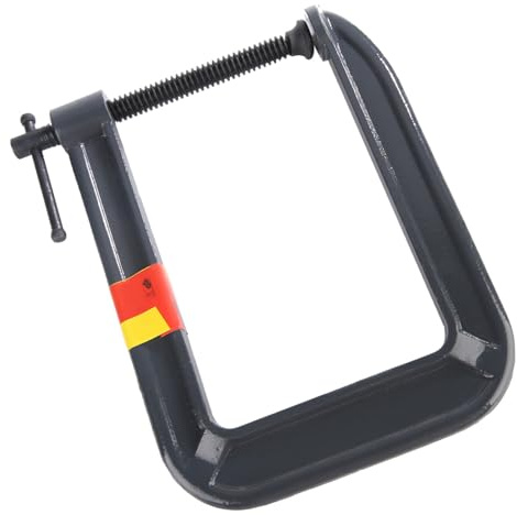 ERYUE Heavy Duty Woodworking C Clamp Durable Fastener DIY Carpentry Clamping Device for Carpentry Workshop (Clamping thickness 100*depth 185mm)