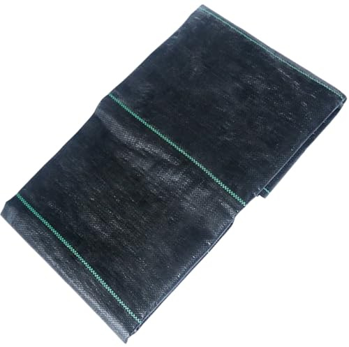 Uonlytech Tela Barrera Antihierbas para Jardín 1x5 M, Cubierta Vegetal de Alta Resistencia, Permeable al Agua, Protección para Césped y Cultivo, Tela Paisajística para Control de Malezas