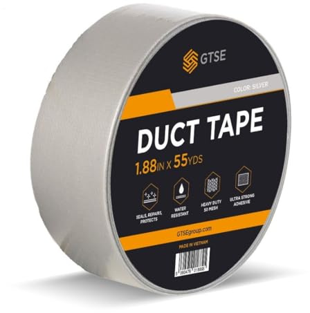 GTSE tygband silver 48 mm x 50 m 1 rulle