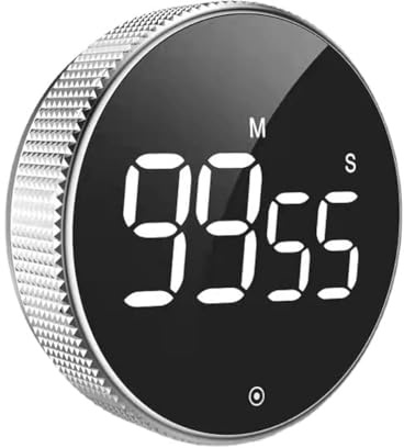 Digital magnetisk kökstimer Digital äggklocka med stor LED-skärm för matlagningssportstudier