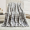 GKXLH Kuscheldecke Flauschig Decke - Weiche Plüsch Kuscheldecke, Fuzzy Kuschelig Decke Bettdecken, 1200GSM Kaninchen Kunstfell Leichte Decken Warme Flauschige Decke für Couch Bett Sofa (160x200cm)