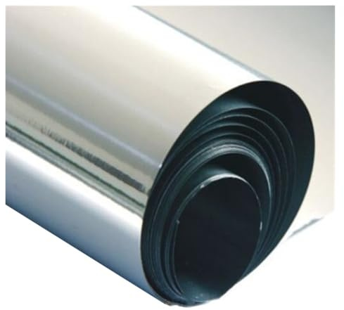 bänkskivans avklipp Rostfritt stål Rullfolie 0,02 mm Tjocklek Bredd 200 mm Längd 1000 mm Plåtremsa Pure Shim CNC-sats